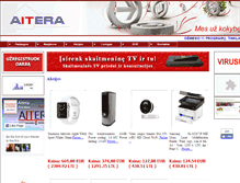 Tablet Screenshot of aitera.lt